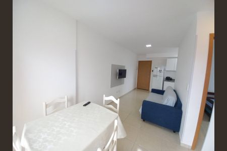 Sala de apartamento para alugar com 2 quartos, 46m² em Parque Sao Vicente, São Vicente