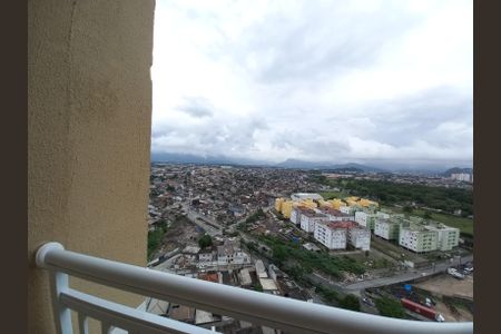 Vista da Varanda de apartamento para alugar com 2 quartos, 46m² em Parque Sao Vicente, São Vicente