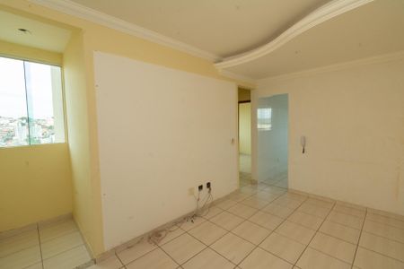 Sala de apartamento à venda com 2 quartos, 55m² em Linda Vista, Contagem