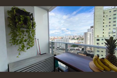 Studio para alugar com 38m², 1 quarto e sem vagaVaranda