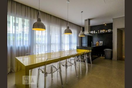 Studio para alugar com 38m², 1 quarto e sem vagaSalão de Festas