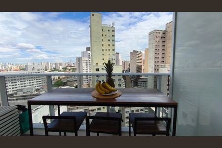 Studio para alugar com 38m², 1 quarto e sem vagaVaranda