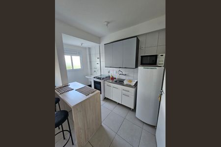 Cozinha de apartamento para alugar com 1 quarto, 40m² em Santo Antônio, Porto Alegre