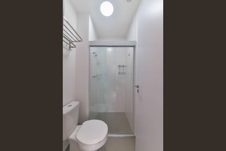 Studio para alugar com 24m², 1 quarto e sem vaga Studio para alugar com 24m², 1 quarto e sem vagaBanheiro