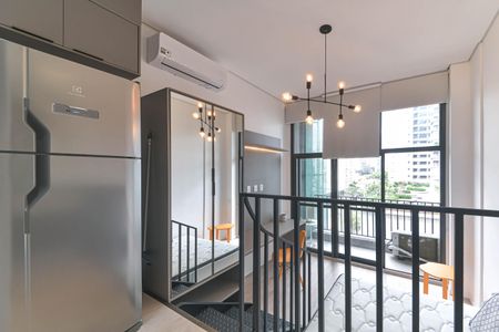 Studio para alugar com 24m², 1 quarto e sem vaga Studio para alugar com 24m², 1 quarto e sem vagaQuarto