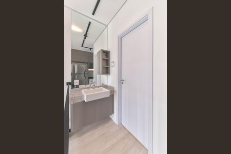 Studio para alugar com 24m², 1 quarto e sem vaga Studio para alugar com 24m², 1 quarto e sem vagaBanheiro