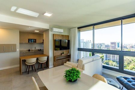 Sala  de kitnet/studio para alugar com 1 quarto, 59m² em Três Figueiras, Porto Alegre