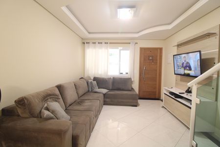 Sala de casa para alugar com 3 quartos, 125m² em Jardim Sabara, São Paulo