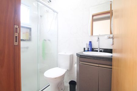 Casa para alugar com 125m², 3 quartos e 2 vagasBanheiro da suíte