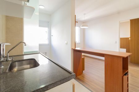 Cozinha de apartamento à venda com 1 quarto, 33m² em Água Branca, São Paulo