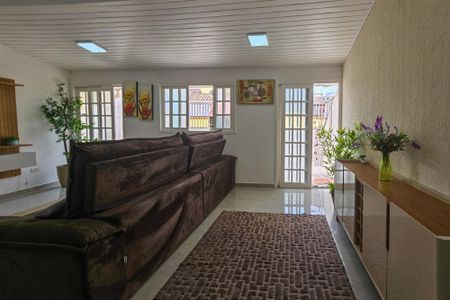 Sala de apartamento para alugar com 2 quartos, 112m² em Vila Julia, Guarujá