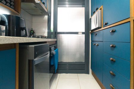 Apartamento à venda com 63m², 2 quartos e 1 vagaCozinha e Área de Serviço