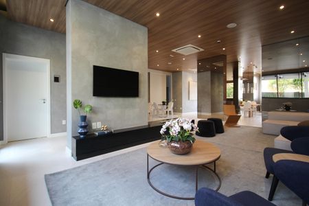 Studio à venda com 25m², 1 quarto e sem vagaÁrea comum - Salão de festas