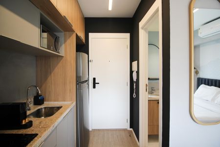 Studio à venda com 25m², 1 quarto e sem vagaCozinha
