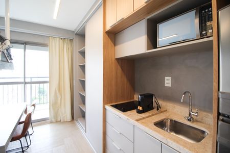 Studio à venda com 25m², 1 quarto e sem vagaCozinha