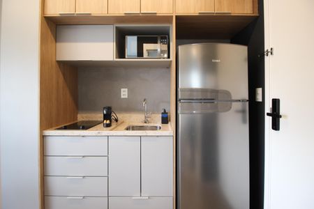 Studio à venda com 25m², 1 quarto e sem vagaCozinha