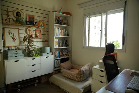 Apartamento à venda com 63m², 2 quartos e 2 vagasQuarto 2 ( escritório) 