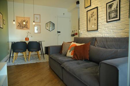 Apartamento à venda com 63m², 2 quartos e 2 vagasSala