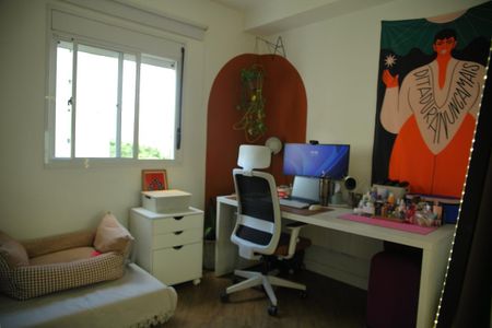 Apartamento à venda com 63m², 2 quartos e 2 vagasQuarto 2 ( escritório) 