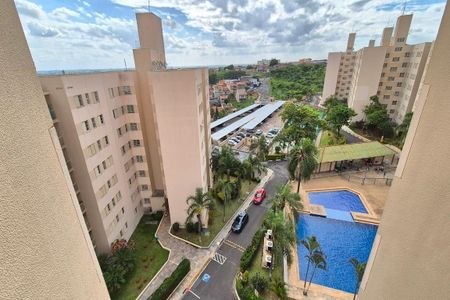 Vista da Varanda  de apartamento à venda com 3 quartos, 70m² em Loteamento Parque São Martinho, Campinas