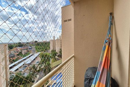 Varanda da Sala  de apartamento à venda com 3 quartos, 70m² em Loteamento Parque São Martinho, Campinas