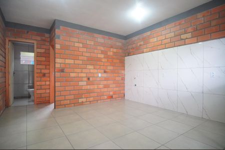 Sala/Cozinha de apartamento para alugar com 1 quarto, 35m² em São Borja, São Leopoldo