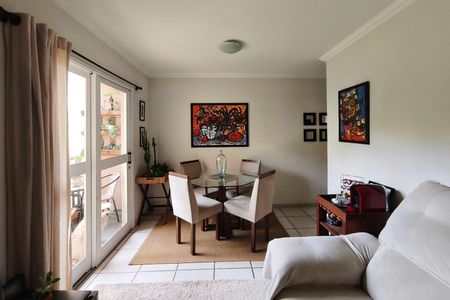 Sala de apartamento à venda com 3 quartos, 65m² em Loteamento Parque São Martinho, Campinas