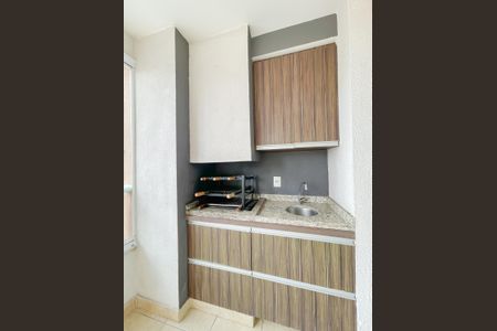 Sacada - Churrasqueira de apartamento à venda com 3 quartos, 81m² em Centro, Osasco