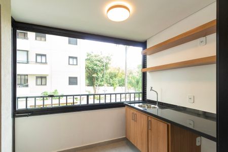Varanda Sala  de apartamento para alugar com 2 quartos, 69m² em Parque Campolim, Sorocaba