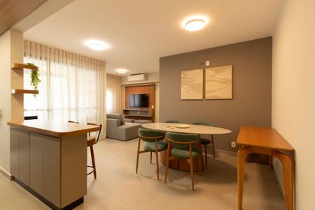 Sala  de apartamento para alugar com 2 quartos, 69m² em Parque Campolim, Sorocaba
