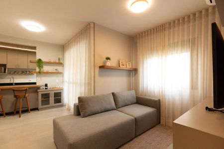 Sala  de apartamento para alugar com 2 quartos, 69m² em Parque Campolim, Sorocaba