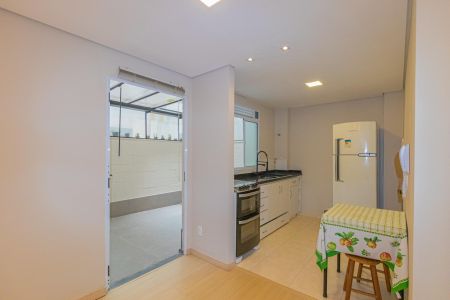 Cozinha de apartamento para alugar com 2 quartos, 50m² em Estância Velha, Canoas