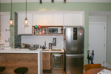 Apartamento à venda com 84m², 2 quartos e 2 vagasCozinha e Área de Serviço