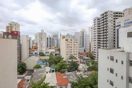 Vista da Sacada de apartamento à venda com 2 quartos, 84m² em Pacaembu, São Paulo