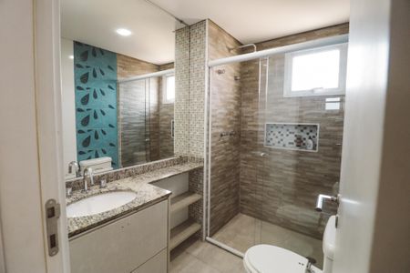 Apartamento à venda com 110m², 3 quartos e 2 vagasBanheiro da Suíte