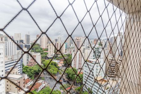 Vista da Sala de apartamento à venda com 3 quartos, 73m² em Lourdes, Belo Horizonte