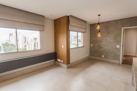 Sala de apartamento à venda com 3 quartos, 73m² em Lourdes, Belo Horizonte