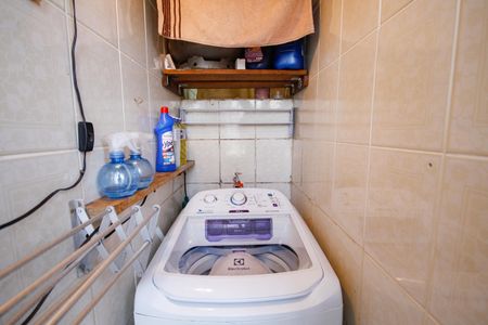 Área de Serviço de kitnet/studio para alugar com 1 quarto, 26m² em Boqueirão, Praia Grande