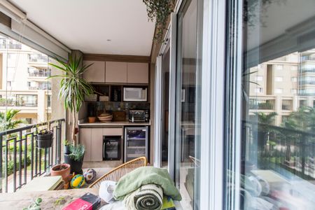 Varanda gourmet de apartamento para alugar com 4 quartos, 108m² em Alphaville Conde Ii, Barueri