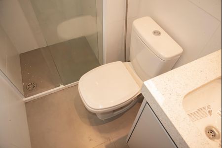 Apartamento para alugar com 127m², 3 quartos e 3 vagasBanheiro da Suíte 1