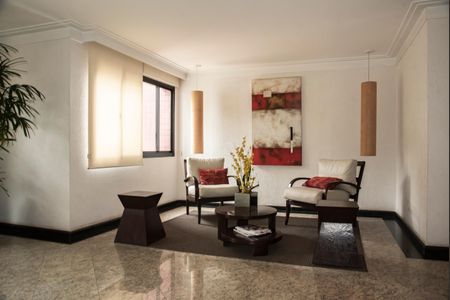 Apartamento para alugar com 127m², 3 quartos e 3 vagasHall social