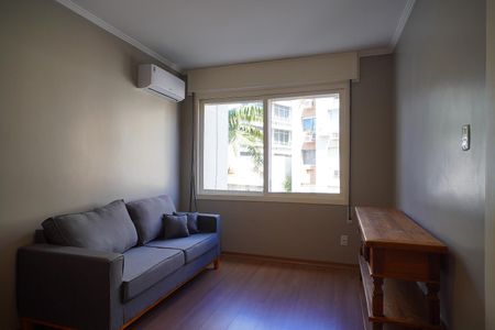 Sala de apartamento para alugar com 1 quarto, 50m² em Petrópolis, Porto Alegre