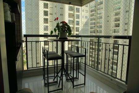 Varanda da Sala de apartamento para alugar com 2 quartos, 55m² em Jardim Independencia, São Bernardo do Campo