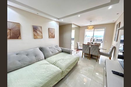 Sala de apartamento à venda com 3 quartos, 74m² em Vila Barros, Guarulhos