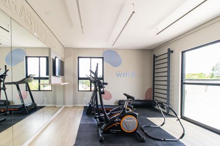 Apartamento à venda com 38m², 1 quarto e 1 vaga Apartamento à venda com 38m², 1 quarto e 1 vagaÁrea comum - Academia