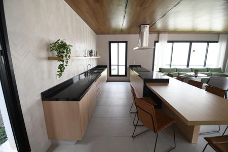 Casa de condomínio à venda com 155m², 3 quartos e 2 vagasÁrea comum - Salão de festas