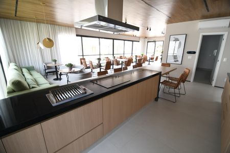 Casa de condomínio à venda com 155m², 3 quartos e 2 vagasÁrea comum - Salão de festas