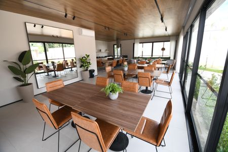 Casa de condomínio à venda com 155m², 3 quartos e 2 vagasÁrea comum - Salão de festas