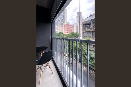 Studio para alugar com 22m², 0 quarto e sem vagaVaranda