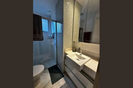 Banheiro  de apartamento à venda com 3 quartos, 85m² em Estrela Dalva, Belo Horizonte